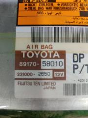 Блок управления airbag TOYOTA ALPHARD ANH15W 2AZFE 89170-58010 2 ракурс