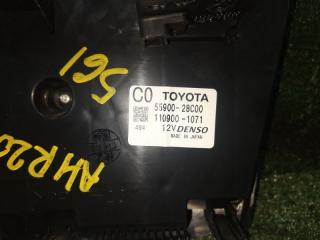 Блок управления климат-контролем TOYOTA ESTIMA AHR20 2AZFXE 55900-28C00 4 ракурс