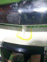 Решетка радиатора передняя TOYOTA ALPHARD MNH15W 1MZFE 53111-58020 2 ракурс