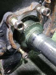 Полуось левая задняя MITSUBISHI PAJERO V45W 6G74 MR377496 5 ракурс