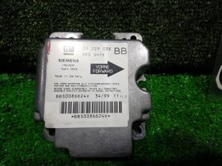Блок управления airbag OPEL CORSA S93 X12XE 09229038 2 ракурс