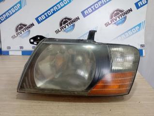 Фара передняя левая Mitsubishi Pajero 2002
