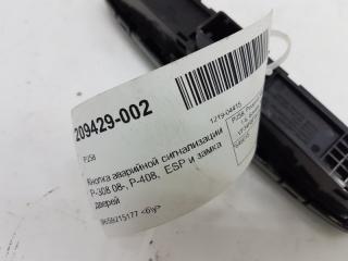 Кнопка аварийной сигнализации , P-408, ESP и замка дверей Peugeot 308 649015