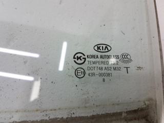 Стекло двери Kia Soul 834112K020, заднее левое