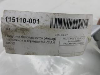 Подушка безопасности в торпедо Mazda 6 GS8T57K50A GH