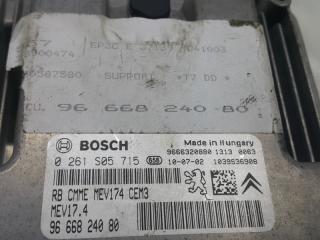 Блок управления двигателем Peugeot 308 2010 1606494680 EP3 1.4