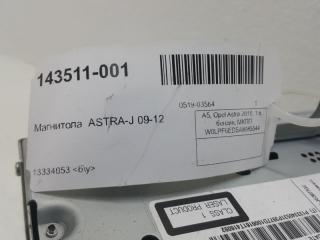 Магнитола Opel Astra J 13334053
