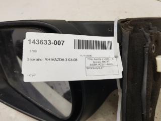 Зеркало Mazda 3 BP5F69120L67 BK, правое