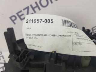 Блок управления климат-контролем Peugeot 207 6451TK