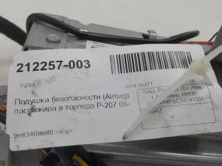 Подушка безопасности в торпедо Peugeot 207 8216RZ