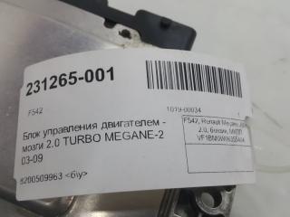 Блок управления двигателем Renault Megane 8200509963