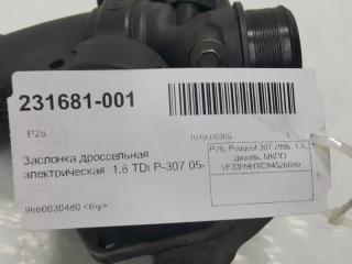 Заслонка дроссельная Peugeot 307 3450000