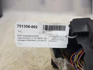 Блок предохранителей подкапотный Nissan Qashqai 2009 [24383JD00A] K9K 1.5 DCI