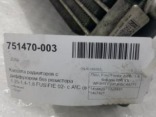 Диффузор радиатора Ford Fiesta 1494829