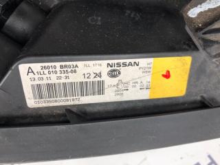 Фара Nissan Qashqai 2011 26010BR03A ВНЕДОРОЖНИК 1.5 TDI K9KD430 049082, правая