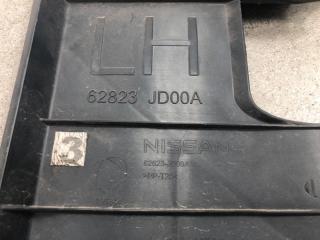 Дефлектор радиатора Nissan Qashqai 2007 62823JD00A ВНЕДОРОЖНИК 1.6 БЕНЗИН HR16DE, левый