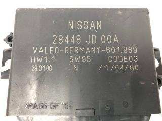 Блок управления парктроником Nissan Qashqai 2008 28448JD00A ВНЕДОРОЖНИК 1.6 БЕНЗИН HR16DE