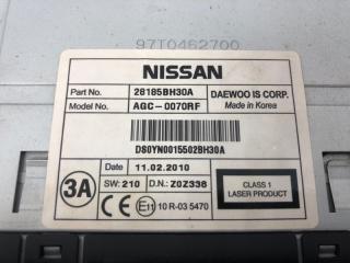 Магнитола Nissan Qashqai 2011 28185BH30A ВНЕДОРОЖНИК 1.6 БЕНЗИН HR16DE