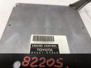 Блок управления двигателем Toyota Avensis 2006 8966105860 ЛИФТБЕК 1.8 БЕНЗИН