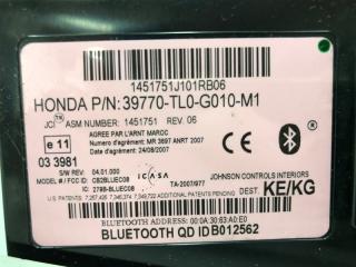 Модуль BLUETOOTH Honda Accord 2009 39770TL0G01 СЕДАН 2.0