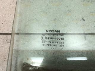 Стекло двери Nissan Qashqai 2007 82300JD000 ВНЕДОРОЖНИК 1.6, заднее правое