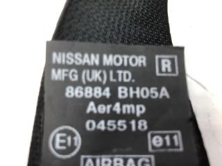 Ремень безопасности Nissan Note 2010 86884BH05A E11 1.6 БЕНЗИН, передний правый