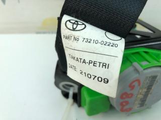 Ремень безопасности Toyota Auris 2009 7321002220C1 ZRE151 1.6 1ZRFAE, передний правый