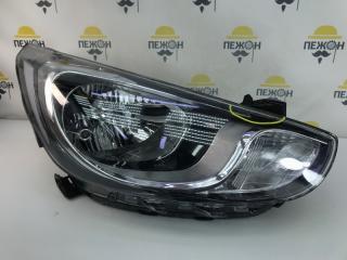 Фара (не оригинал) Hyundai Solaris 2010-2014 OEM0001FR седан, передняя правая