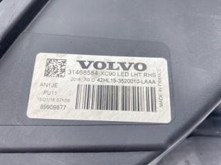 Фара Volvo Xc90 2016 31677041 L 2.0 B4204T35, правая