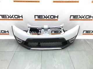 Бампер передний RENAULT SANDERO 2013