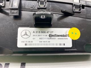 Блок управления климат-контролем Mercedes-Benz E-Class 2017 A2139054707 S213 2.0 654920 (OM654)