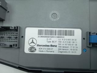 Блок электронный Mercedes-Benz E-Class 2020 A2139002632 S213 2.0 654.920