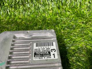 Блок управления двс TOYOTA AURIS NZE184 1NZ-FE 89661-12U80 3 ракурс