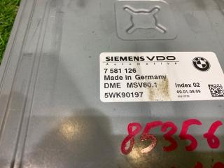 Блок управления efi BMW 3-SERIES E93 N51B30 7581126 5 ракурс