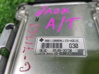 Блок управления акпп KIA K7 VG G6DG 39105-3cfd0 3 ракурс