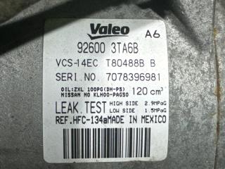 Компрессор кондиционера NISSAN ALTIMA L33 QR25DE 926003TA6B 2 ракурс