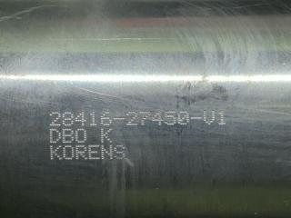 Радиатор системы egr HYUNDAI SANTA FE CM D4EA 28416-27450 2 ракурс