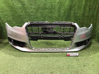 Запчасть Бампер  передний AUDI A6 4G0807065A Контрактный Год: 2014  Цвет: X7W   Потёртости, следы ремонта.