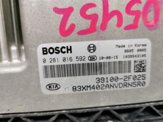 Блок управления двс KIA SORENTO XM D4HA 391002F025 3 ракурс