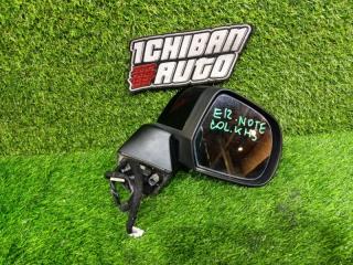 Зеркало бокового вида переднее правое NISSAN NOTE