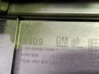 Карта двери CHEVROLET ORLANDO J309 Z20D1 95981938 5 ракурс