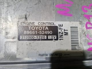 Блок управления двс TOYOTA VITZ NCP13 1NZ-FE 89661-52490 3 ракурс