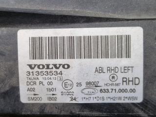 Фара левая передняя VOLVO V70 BW 31353534 5 ракурс