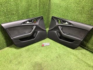 Запчасть Обшивка дверей  передняя AUDI A6 4G1867103E Контрактный Год: 2016   Комплект , дефект вмятинки, дефект крепления  Кросс: 4G1867104E