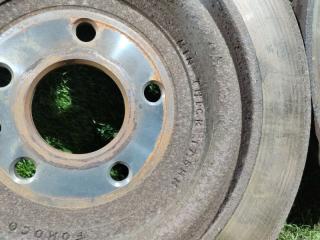 Тормозной диск задний FORD EXPLORER U502 T35PDED DG1Z-2C026-A 4 ракурс