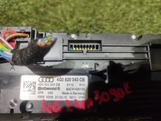 Блок управления климат-контролем AUDI A6 4G2 CNHA 4G0820043CB 3 ракурс