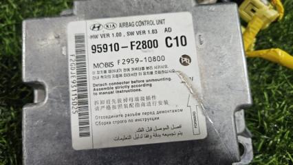 Блок управления airbag HYUNDAI AVANTE AD G4FD 95910F2800 2 ракурс