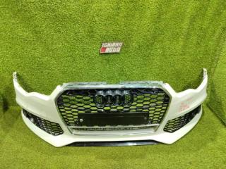 Запчасть Бампер  передний AUDI A6 4G0807065D Контрактный Год: 2015  Цвет: Y9C   не оригинал. царапины. с решетками