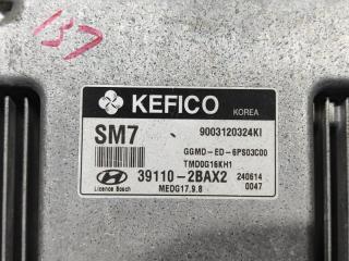 Блок управления efi HYUNDAI AVANTE MD G4FD 391102BAX2 3 ракурс