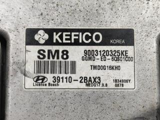 Блок управления efi HYUNDAI AVANTE MD G4FD 391102BAX3 3 ракурс
